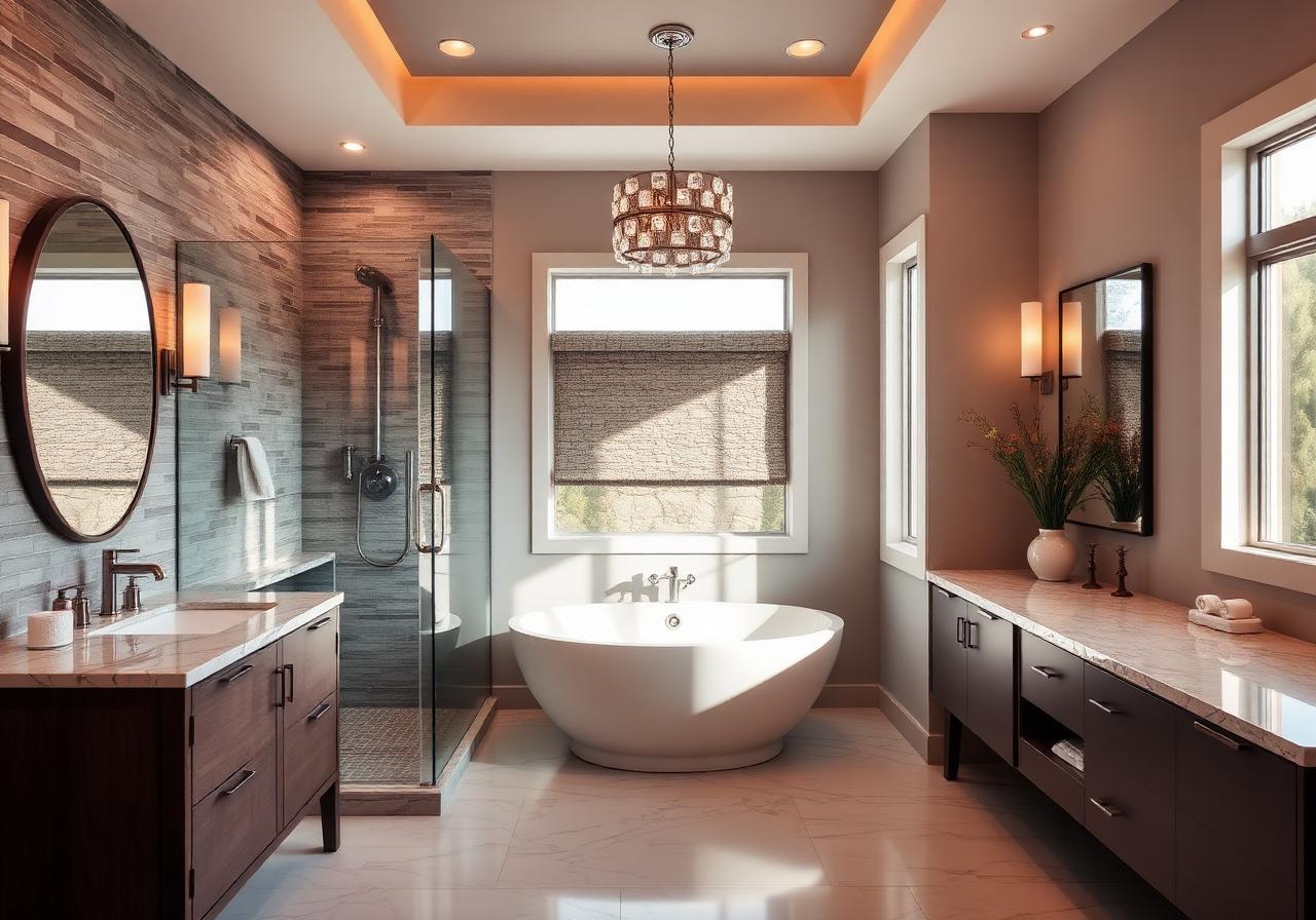 Spa-style primary bath